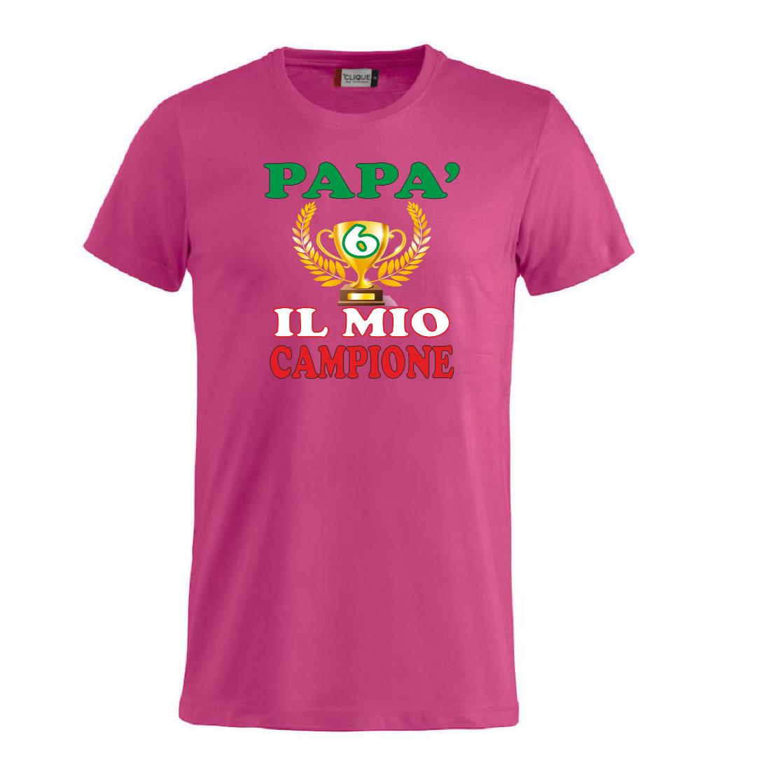T-Shirt Unisex “Papà sei il mio campione” – Festa del papà – PS 27431-A083
