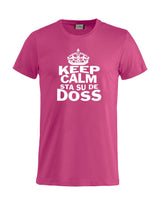 T-Shirt “Keep Calm Sta Su De Doss” Uomo e Bambino – Maglietta Simpatica con Stampa – PS 27431-A010