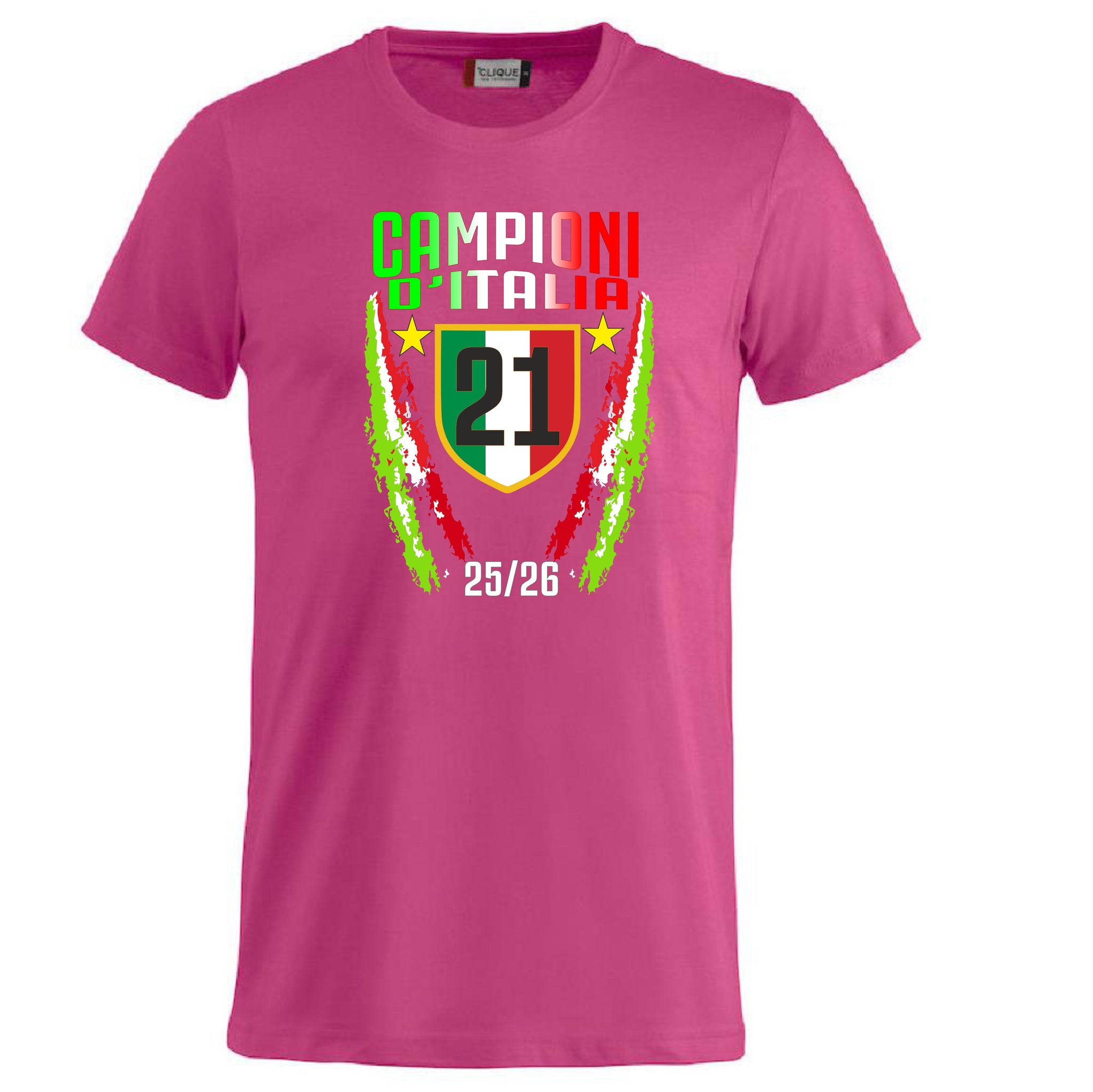 T-Shirt Inter Campione d’Italia 2025/2026 – Seconda Stella 21 Scudetti – PS 27431-A040 INT