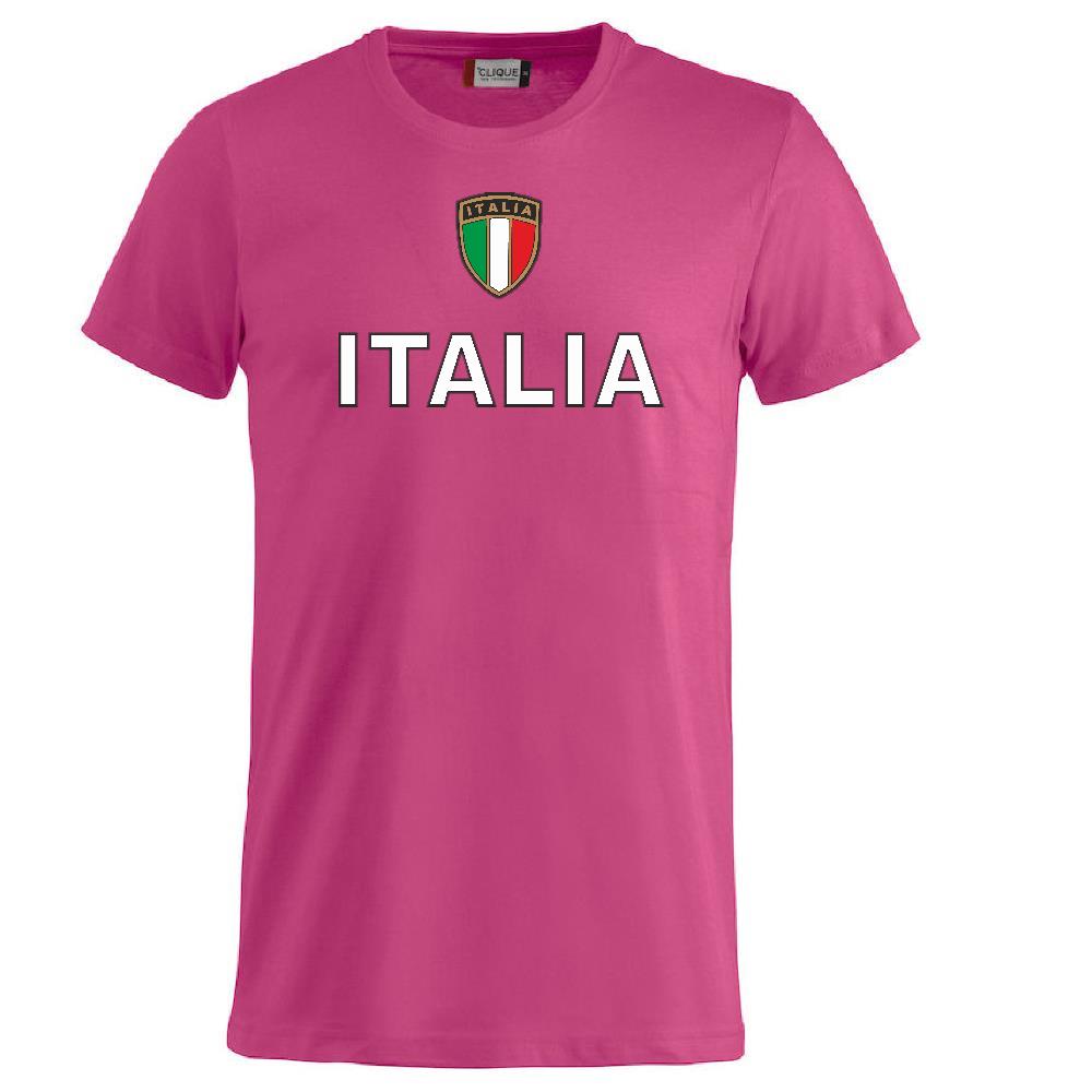 T-Shirt Italia Personalizzabile con Nome e Numero – Cotone – Bambino e Uomo – PS 27431
