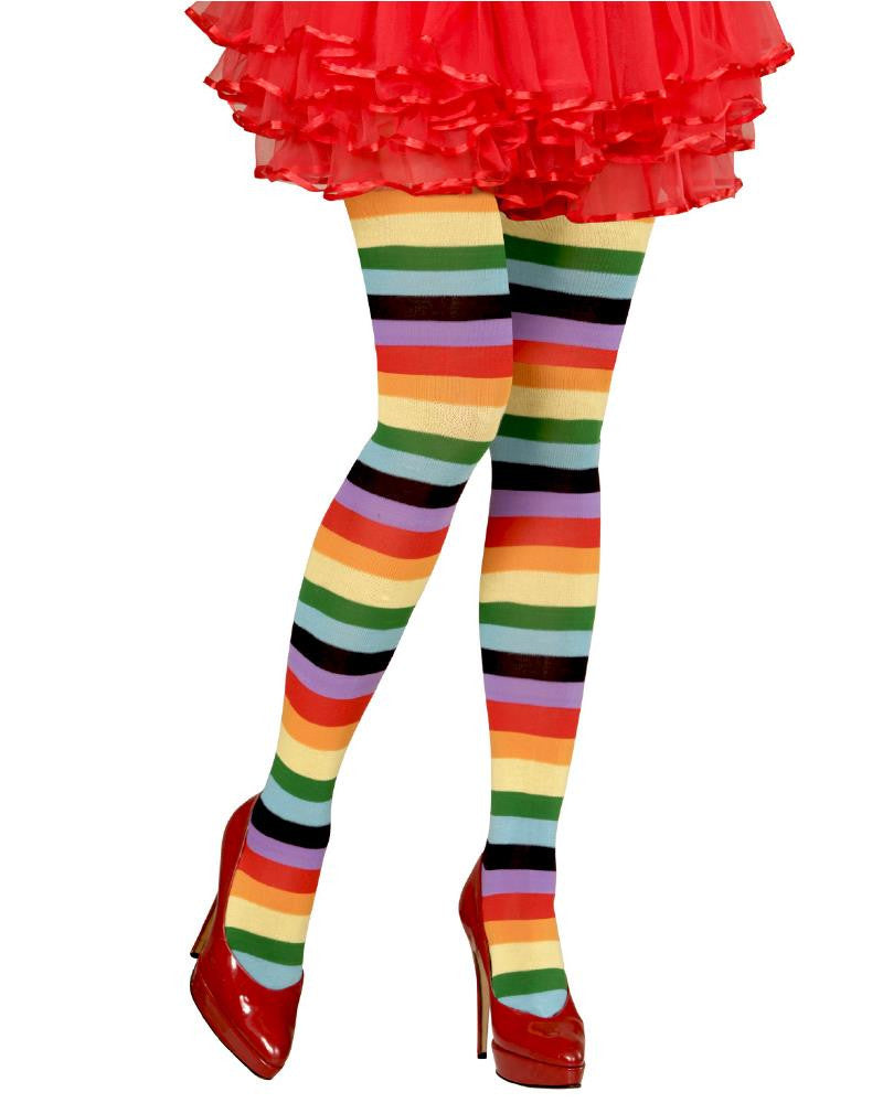 Collant Arcobaleno a Righe – Costume Carnevale – PS 10115