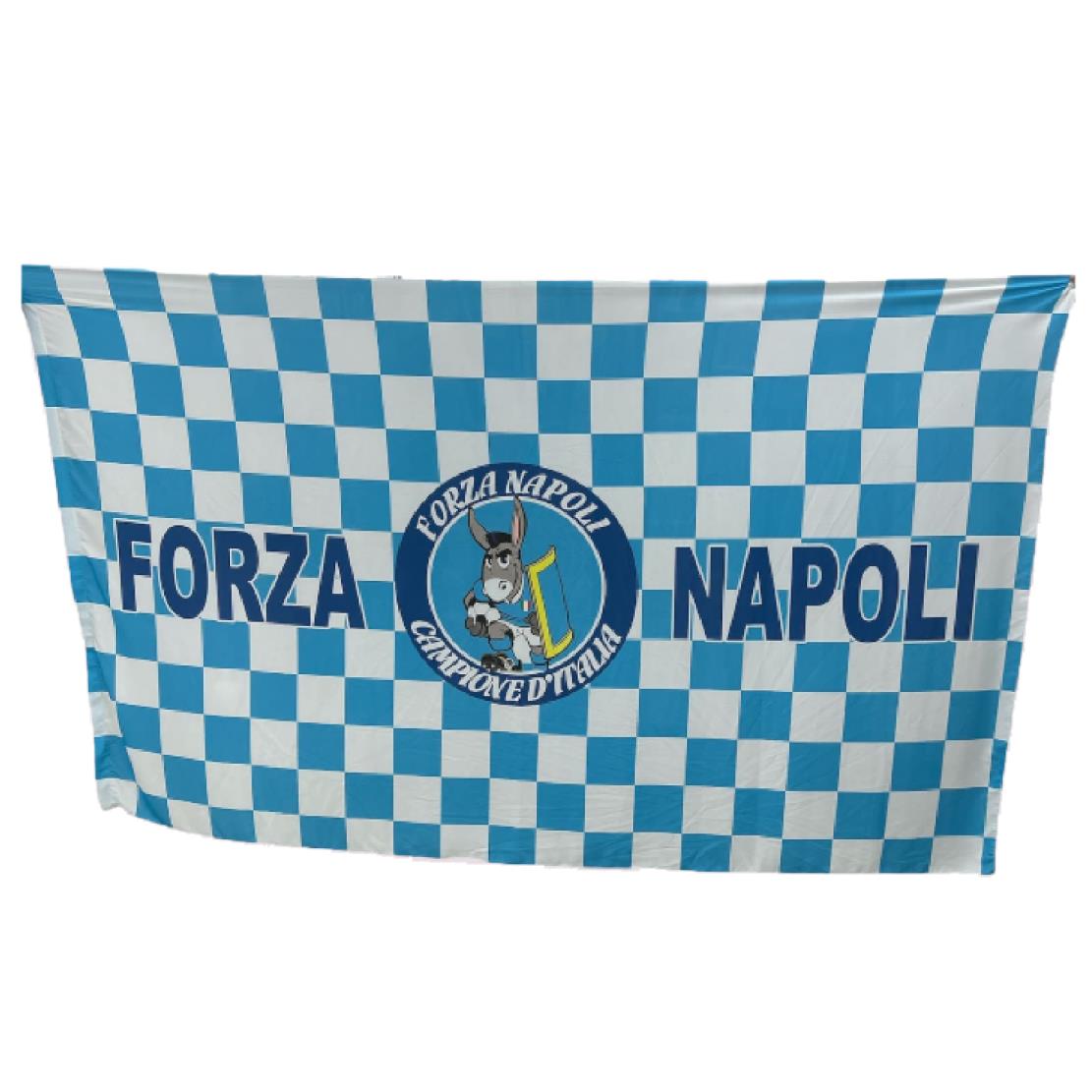 Bandiera Napoli Campione d’Italia  – Maxi Stadio 150 × 250 cm  PS 30866