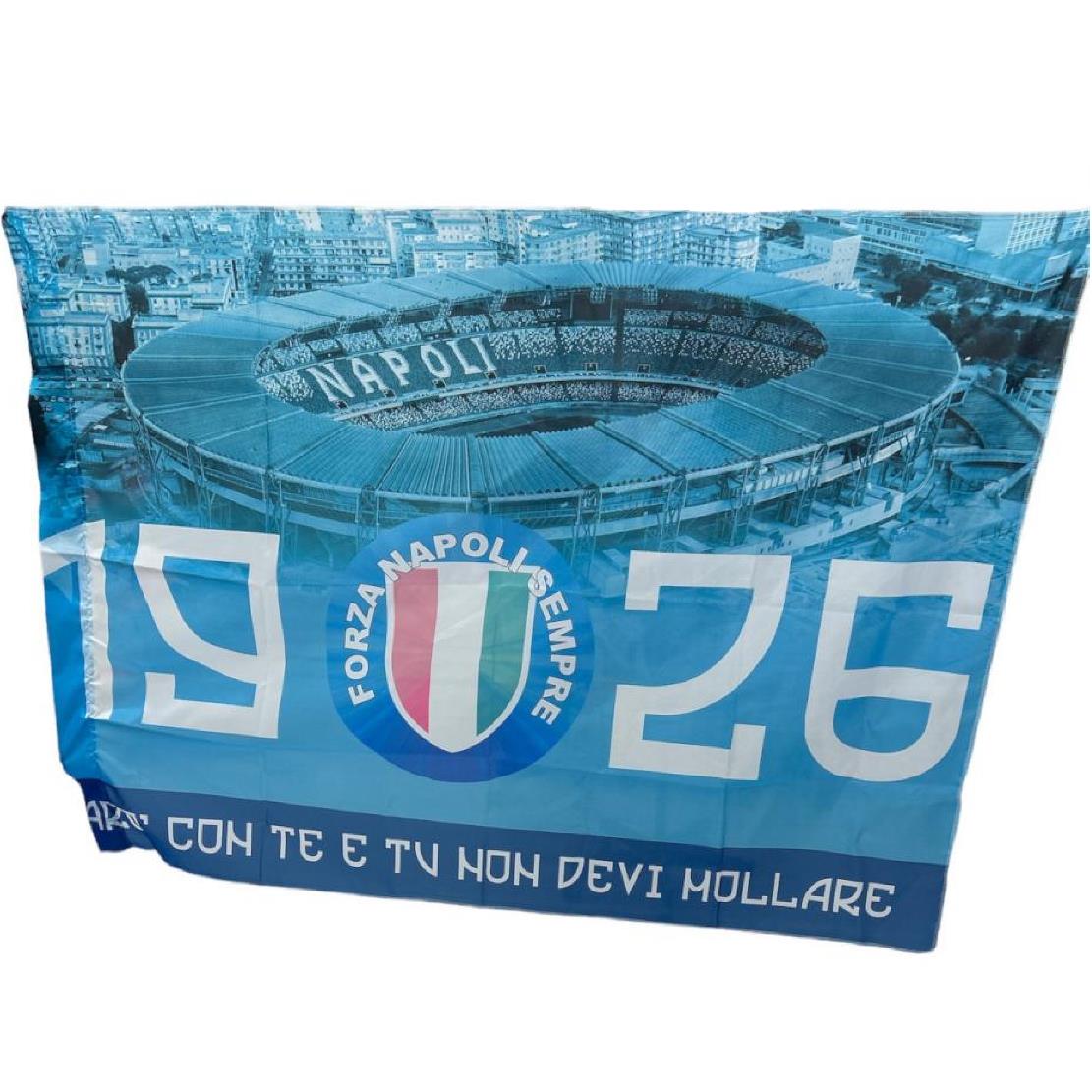 Bandiera “Napoli Campione d’Italia 1926” – Maxi Stadio 150 × 250 cm Napoli  PS 30870