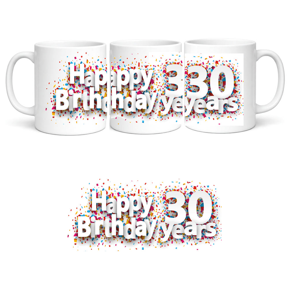 Tazza in Ceramica Happy Birthday – Tazza Personalizzata PS 09370-0003