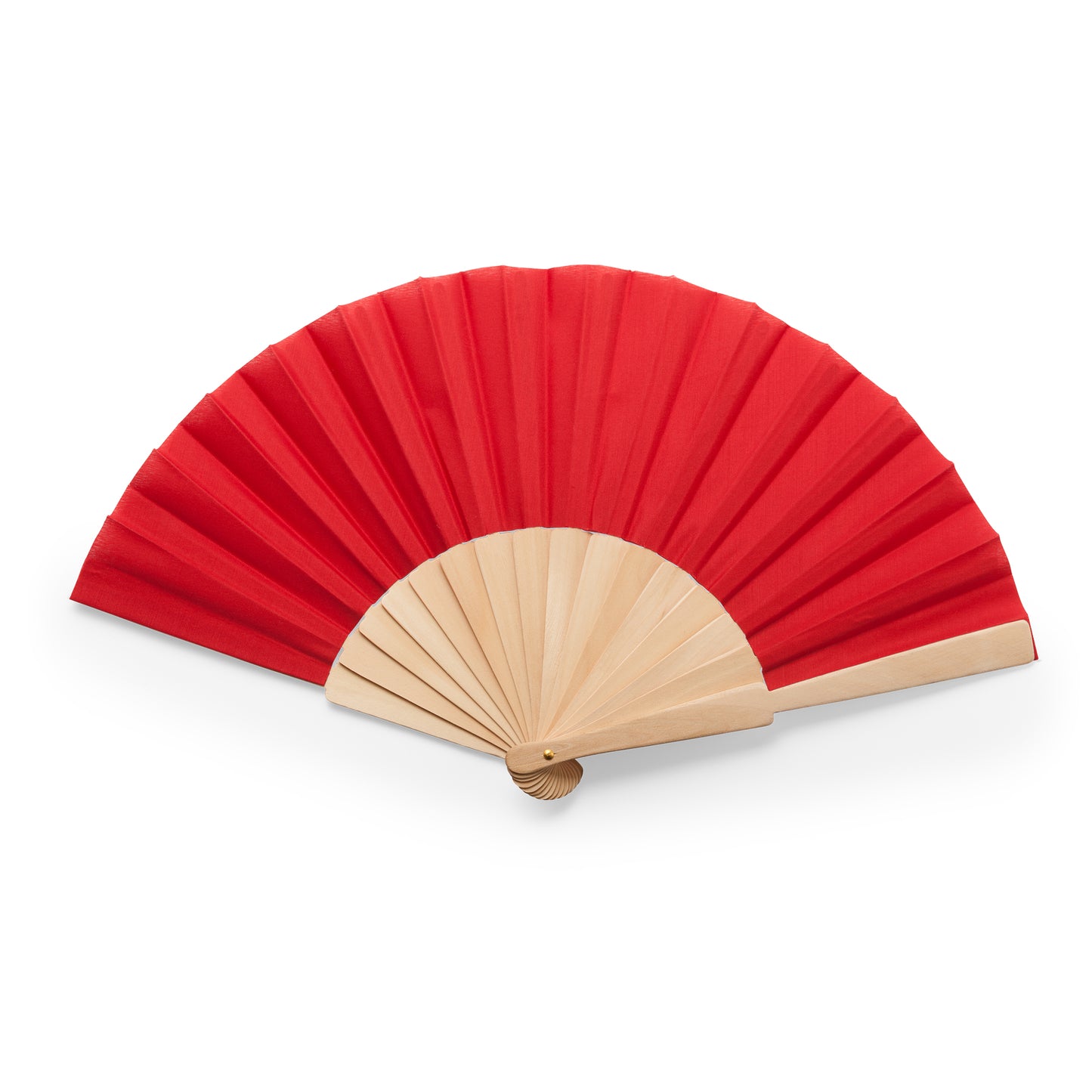 Ventaglio in Legno e Tessuto in Poliestere – Elegante e Personalizzabile PS 04600