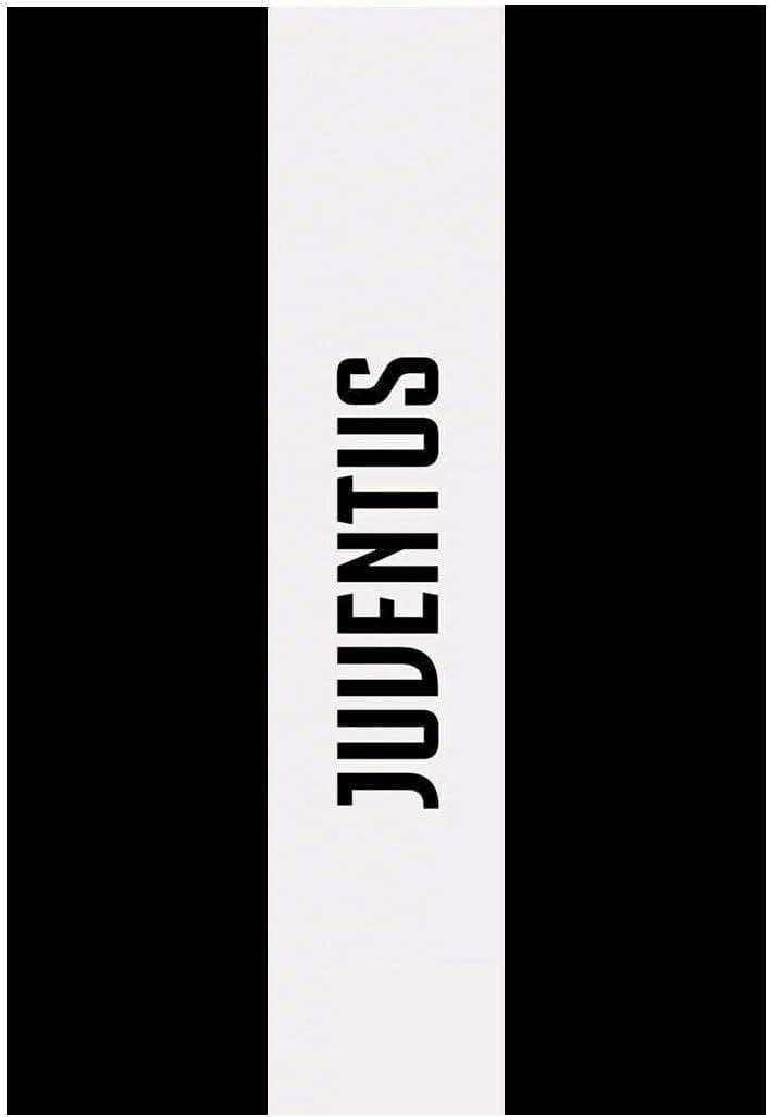 Juve – Plaid Coperta Morbida Bianco/Nera – 120 × 150 cm PS 19361