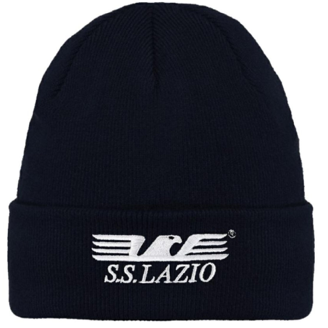 Berretto Invernale – Abbigliamento Ufficiale S.S. Lazio Ricamo Bianco PS 32994