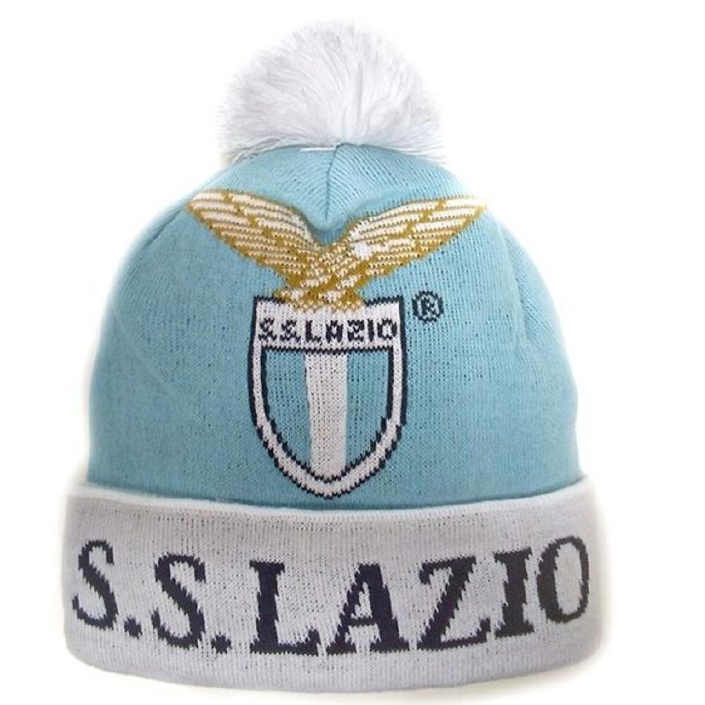 Berretto Invernale Pon Pon Lazio Calcio – Abbigliamento Ufficiale S.S. Lazio Cod. PS 32997