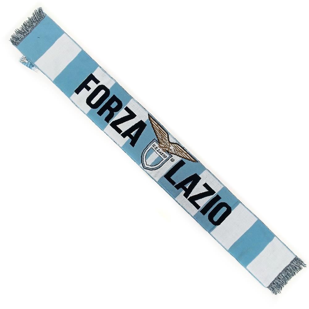 Sciarpa da Stadio Jacquard Bianco/Celeste – Prodotto Ufficiale S.S. Lazio Cod. PS 33003