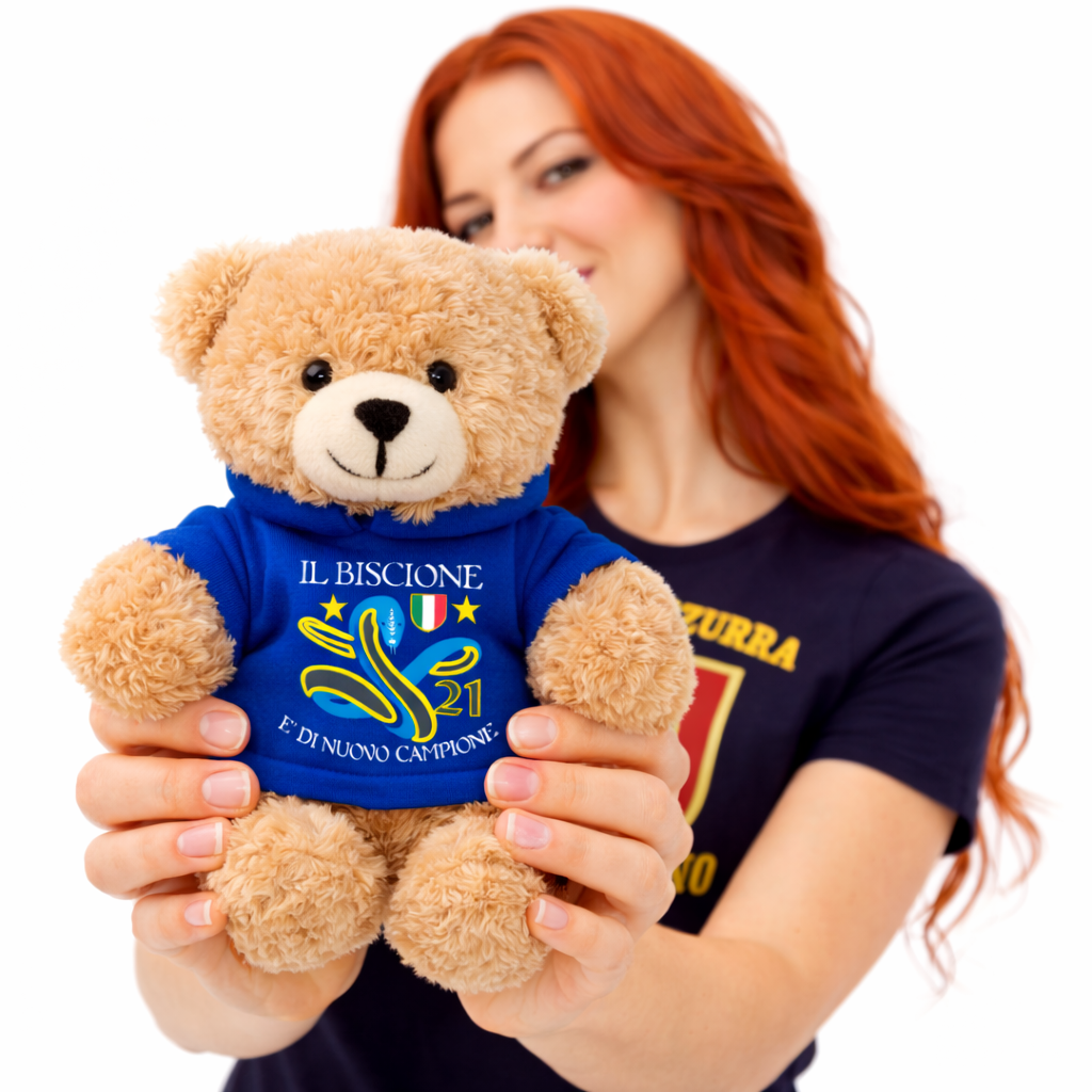 Peluche Orsetto Scudetto Inter - 21 Scudetti 25/26 - Personalizzabile con nome e numero PS 33794 - SCINT