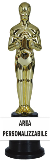 Statuetta Mini Oscar 23 cm Personalizzabile Con Frase  Premio Nobel – PS 33567