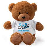 Peluche Orsetto Calcio Squadra del Cuore – Personalizzabile con Nome | Teddy Bear 18 cm PS 33790-001