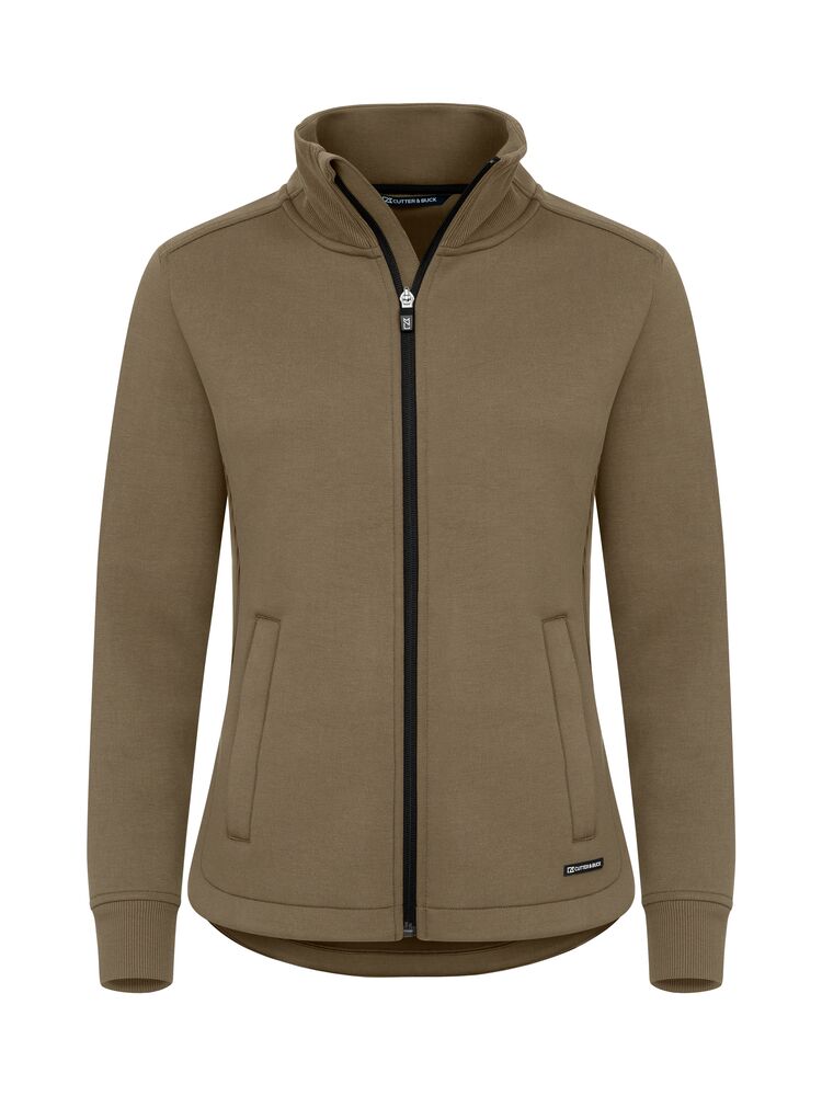 Felpa Donna Pemberton Cardigan Full Zip – Cutter &Buck Personalizzabile Con Ricamo PS 46686- PRS