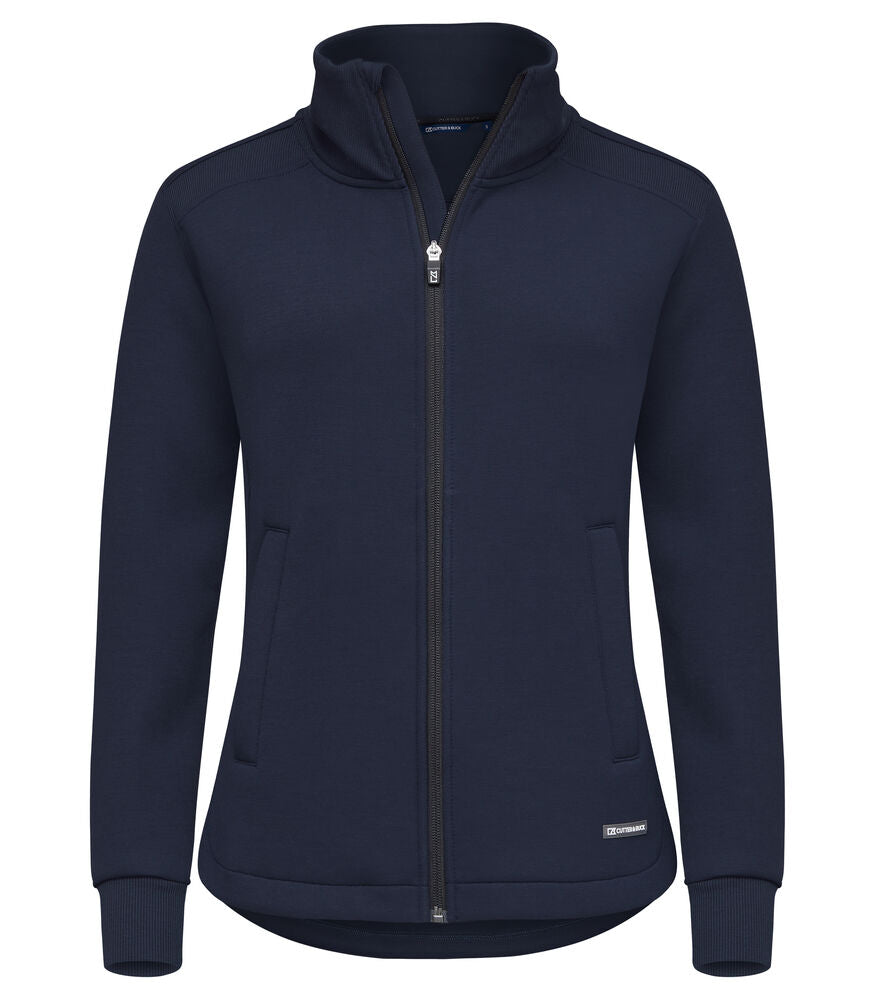 Felpa Donna Pemberton Cardigan Full Zip – Cutter &Buck Personalizzabile Con Ricamo PS 46686- PRS