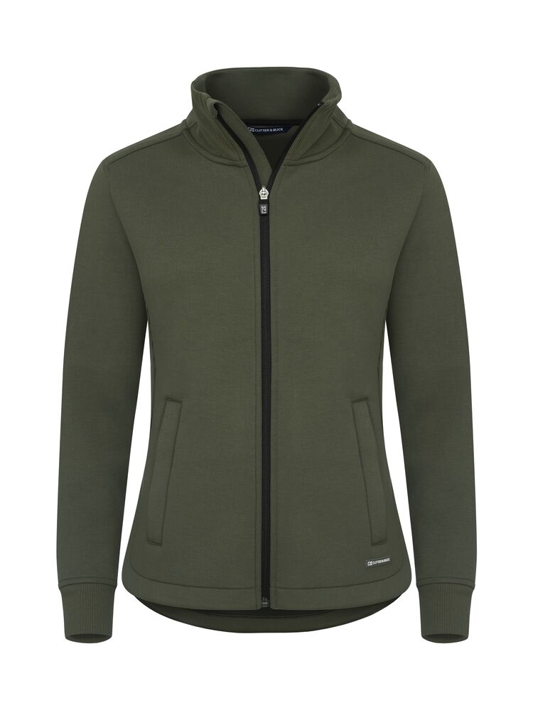 Felpa Donna Pemberton Cardigan Full Zip – Cutter &Buck Personalizzabile Con Ricamo PS 46686- PRS