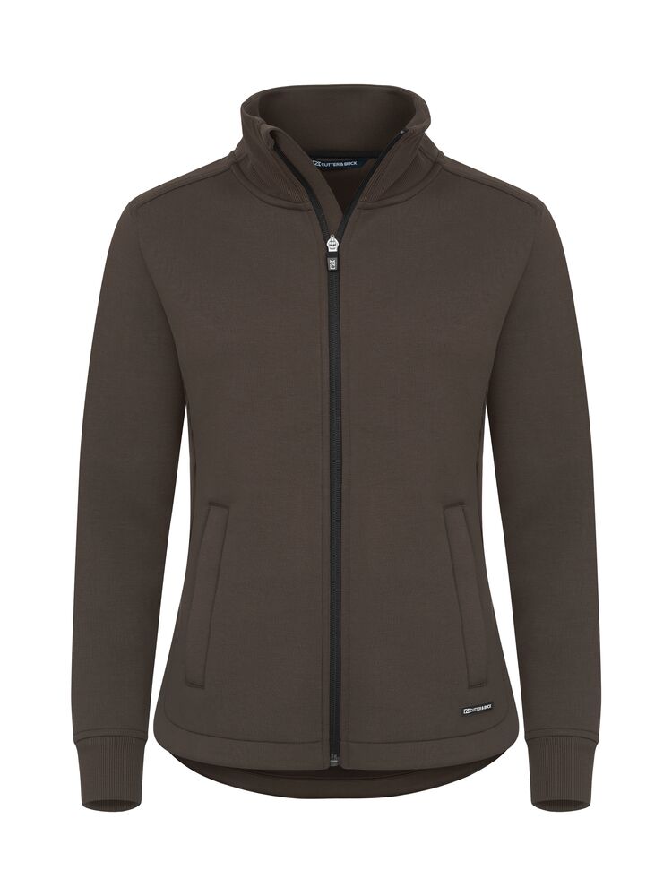 Felpa Donna Pemberton Cardigan Full Zip – Cutter &Buck Personalizzabile Con Ricamo PS 46686- PRS