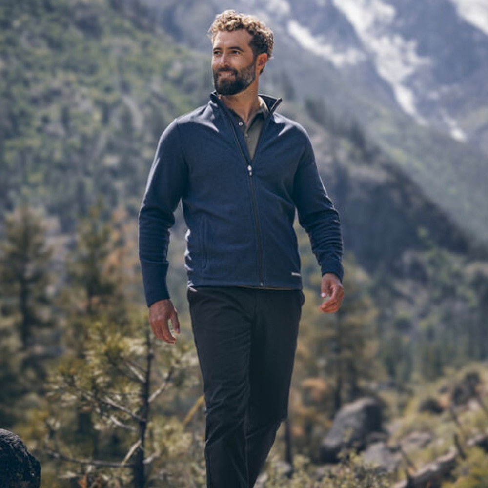 Pile Uomo Hunts Point Fleece Full Zip – Cutter & Buck Personalizzabile Con Ricamo – 46687 - PRS