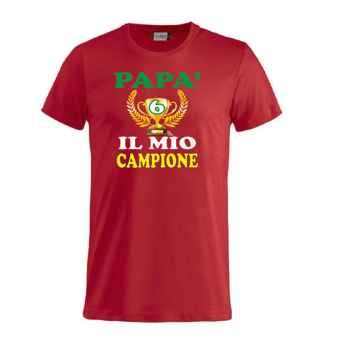 T-Shirt Unisex “Papà sei il mio campione” – Festa del papà – PS 27431-A083