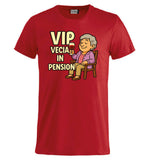 T-Shirt Personalizzabile “VIP Vecia in Pension” – Personalizzabile con Nome – PS 27431-A-147