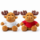 Peluche Alce Yulen con T-shirt Personalizzabile 15 cm – PS 33789