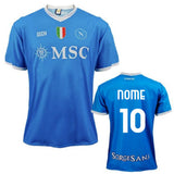 Maglia Calcio Napoli 2025/2026 – Replica Ufficiale SSCNAPOLI – Personalizzabile con Nome e Numero | PS 38501