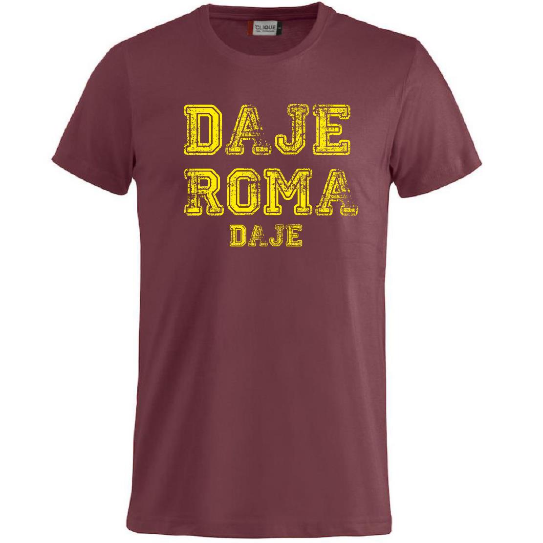 T-Shirt “DAJE Roma DAJE” – Maglietta Unisex Personalizzabile PS 27431-A-120