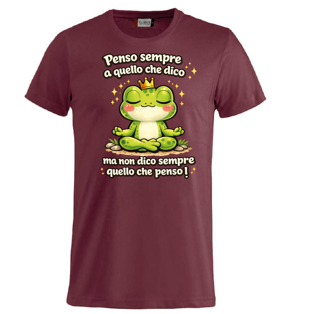 T-shirt Adulto Unisex – Rana Non dico quello che penso! - PS 27431-A-143