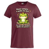 T-shirt Adulto Unisex – Rana Non dico quello che penso! - PS 27431-A-143