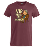 T-Shirt Personalizzabile “VIP Vecio in Pension” – Personalizzabile con Nome – PS 27431-A132