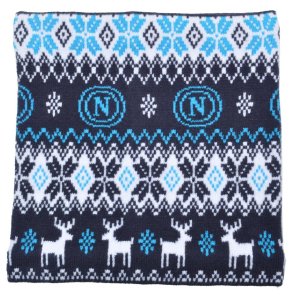 Scaldacollo Natalizio SSC NAPOLI  – Prodotto Ufficiale con Logo  – Mod. PS 39081