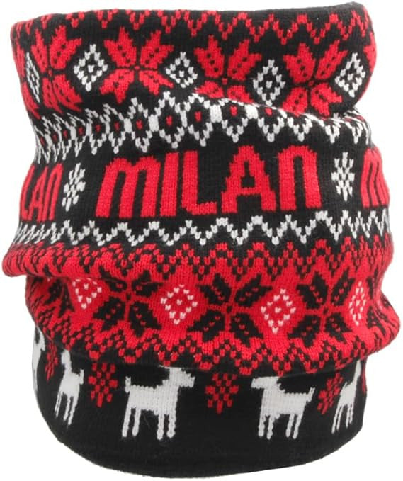 Scaldacollo Natalizio AC Milan – Prodotto Ufficiale con Logo – Mod. PS 39087