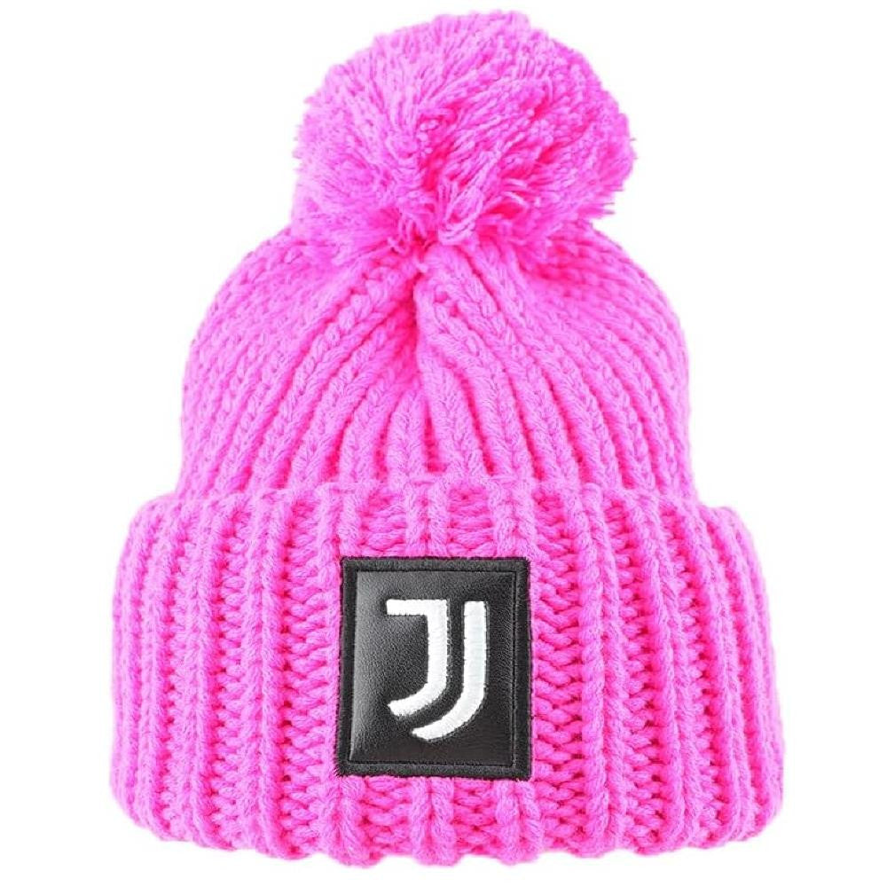 Berretto con Pon Pon Juve – Cappello Ufficiale con Logo Juventus FC – Mod. PS 39101