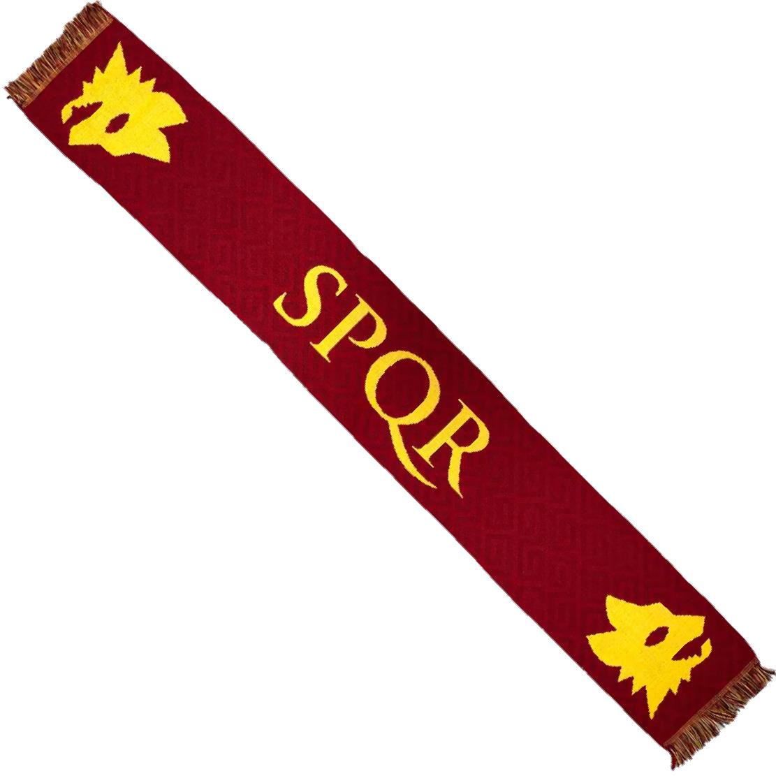 Sciarpa da Stadio Roma Calcio - Sciarpe Jacquard – Prodotto Ufficiale AS Roma PS 39891