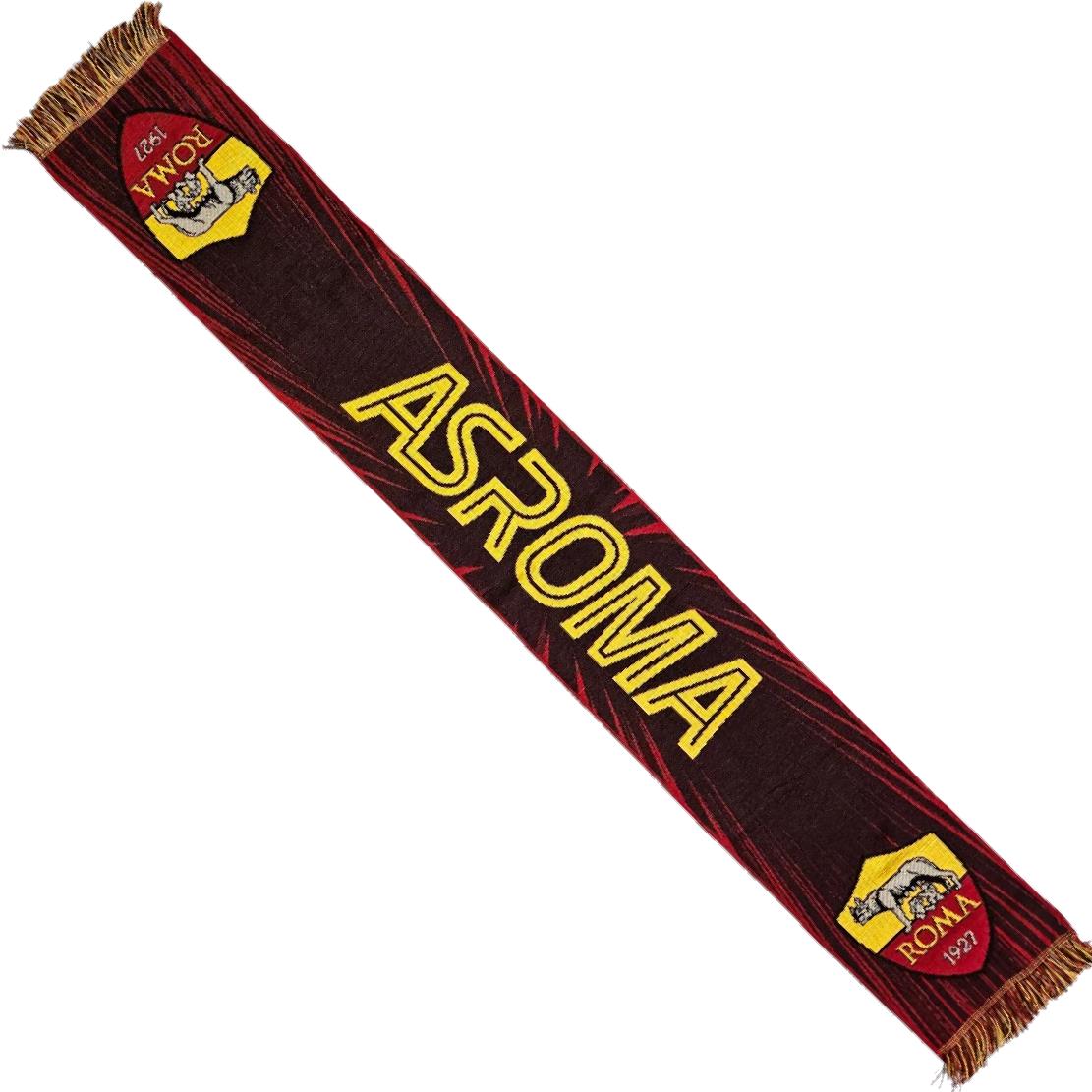Sciarpa da Stadio Roma Calcio - Sciarpe Jacquard – Prodotto Ufficiale AS Roma PS 39892