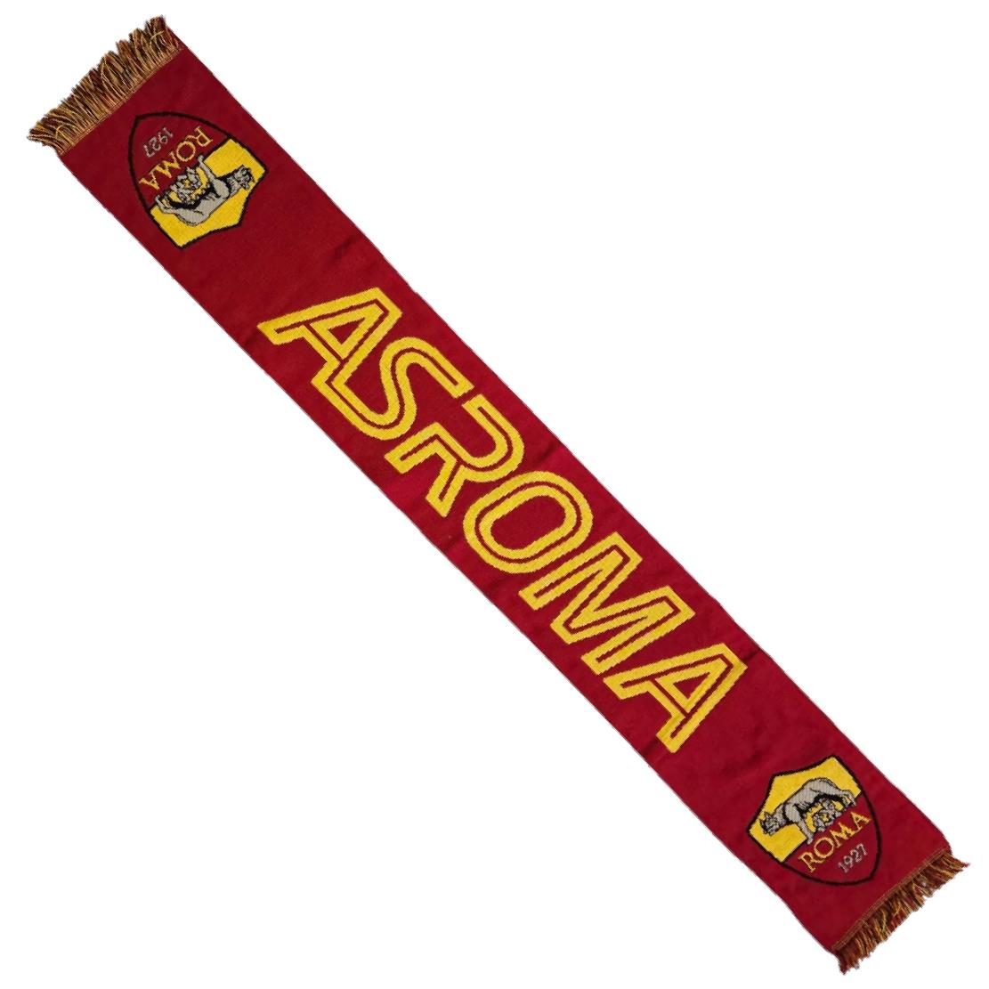 Sciarpa da Stadio Roma Calcio - Sciarpe Jacquard – Prodotto Ufficiale AS Roma PS 39893