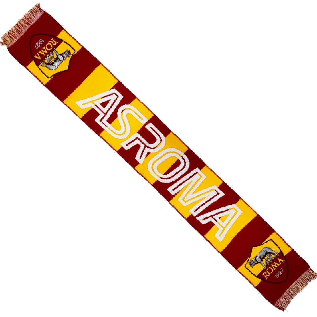 Sciarpa da Stadio Roma Calcio - Sciarpe Jacquard – Prodotto Ufficiale AS Roma PS 39894