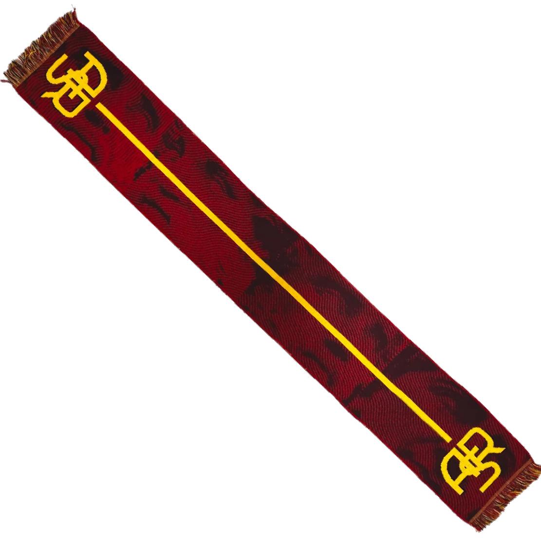 Sciarpa da Stadio Roma Calcio - Sciarpe Jacquard – Prodotto Ufficiale AS Roma PS 39895
