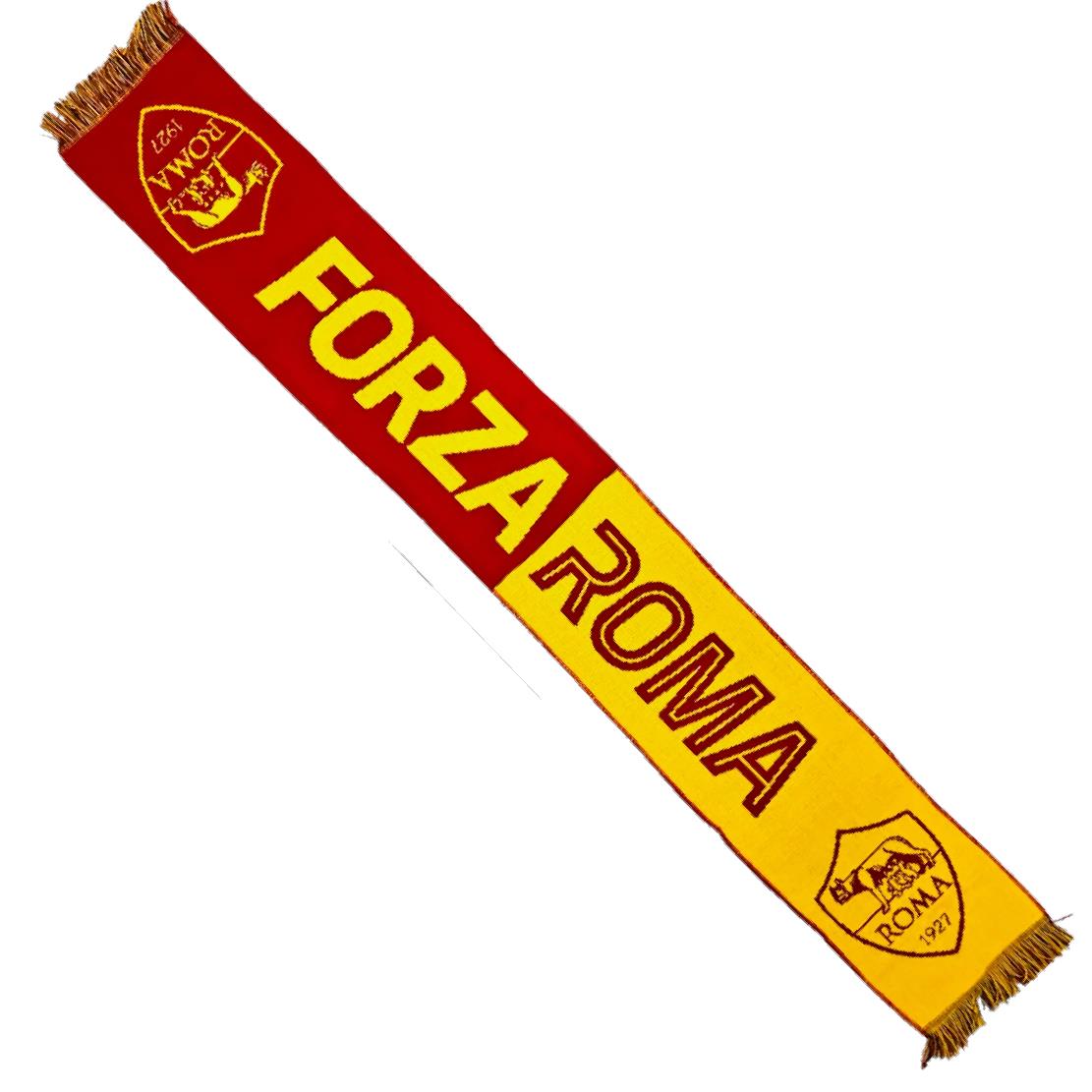 Sciarpa da Stadio Roma Calcio - Sciarpe Jacquard – Prodotto Ufficiale AS Roma PS 39897