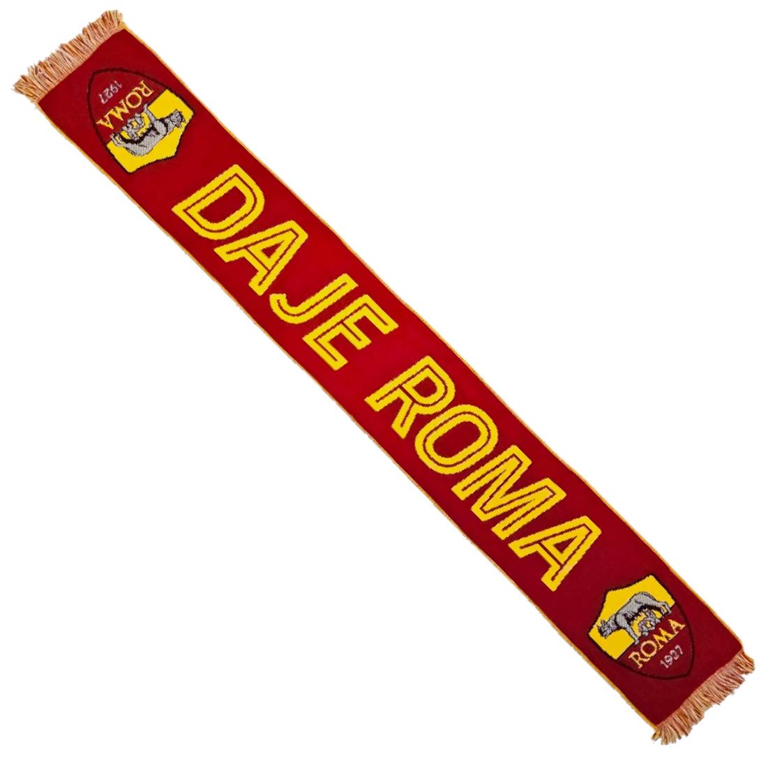 Sciarpa da Stadio Roma Calcio - Sciarpe Jacquard – Prodotto Ufficiale AS Roma PS 39898
