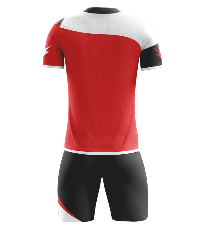 Completo Calcio Zeus Kit Lybra – T-shirt e Pantaloncini Manica Corta – Personalizzabile Loghi, Nome Numero PS 12809