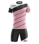 Completo Calcio Zeus Kit Lybra – T-shirt e Pantaloncini Manica Corta – Personalizzabile Loghi, Nome Numero PS 12809
