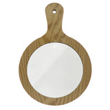 Tagliere in Ceramica con Manico e Bordo in Legno Personalizzabile PS 00110 PRS