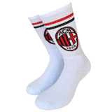 Set 2 Paia Calze Tennis in Spugna – Prodotto Ufficiale AC MILAN Cod. PS 46577
