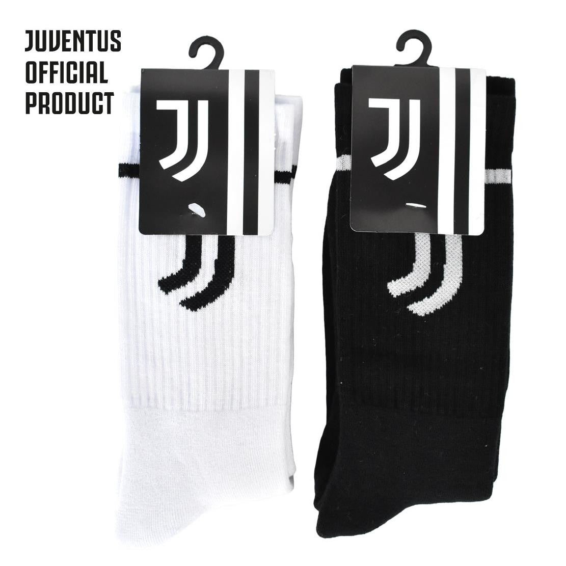 Set 2 Paia Calze Tennis in Spugna – Prodotto Ufficiale Juventus FC Cod. PS 46578