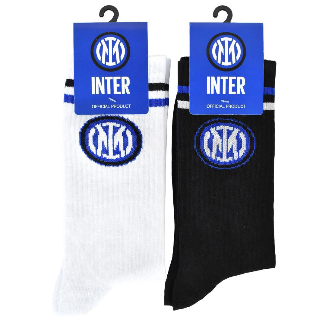Set 2 Paia Calze Tennis in Spugna – Prodotto Ufficiale FC Internazionale Cod. PS 46579