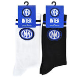 Set 2 Paia Calze Tennis in Spugna – Prodotto Ufficiale FC Internazionale Cod. PS 46579