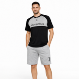 Pigiama Juventus T-Shirt + Pantaloncini – Personalizzabile – PS 30063
