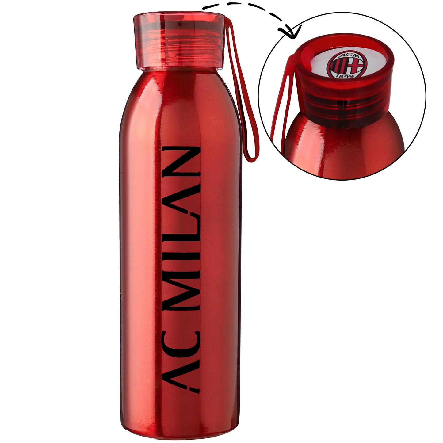 Borraccia Milan 650 ML Borraccie Calcio PS 40048