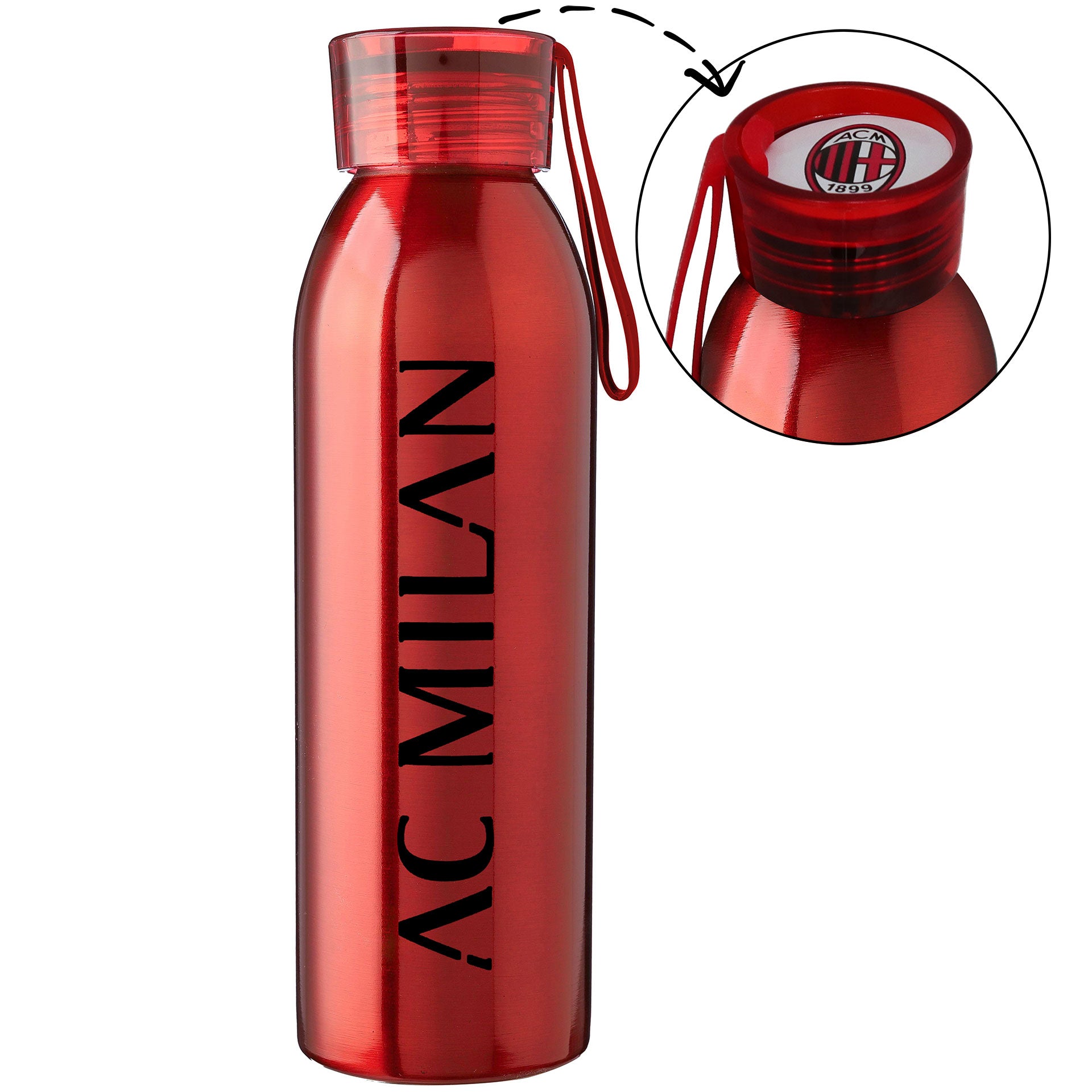 Borraccia Milan 650 ML Borraccie Calcio PS 40048
