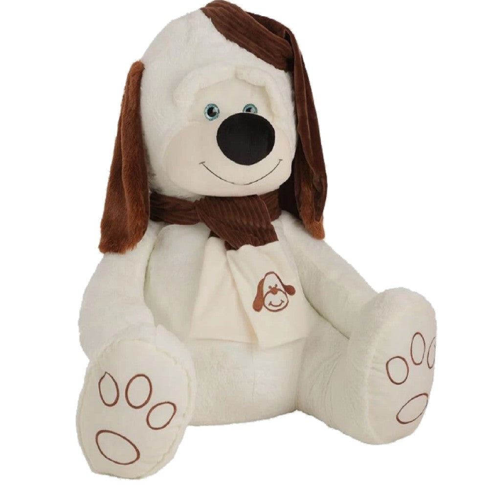 Peluche Cane con Sciarpa e Cappello – Peluches Gigante 110 cm Cod. PS 40286